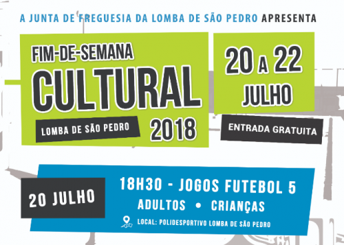 Fim de semana cultural 2018